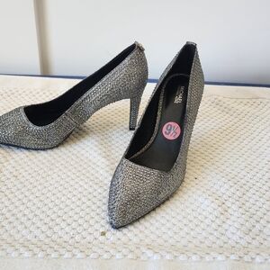 Michael Kors Glittering Silver Heels